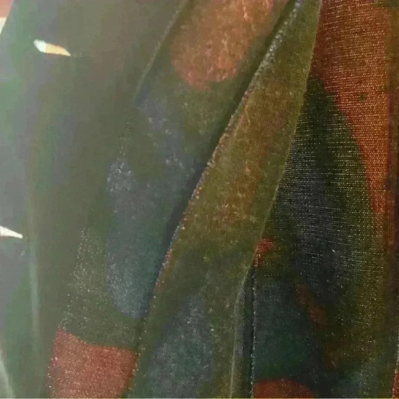 Vintage Women’s Long Blazer, Modes Crystal Fashions, Fits size S/M, Red/Blue - Picture 2 of 6